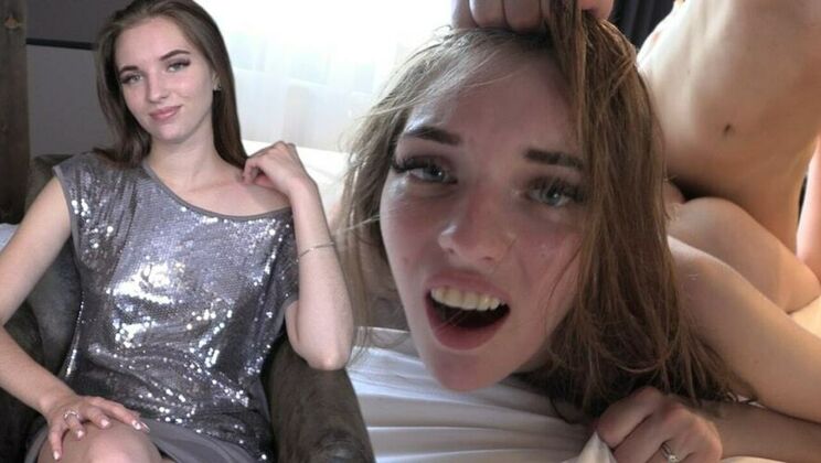 Amateur Ukrainian Teen Gets Destroyed in Threesome