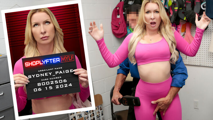 Sydney Paige in Bra and Thong Gets Naughty