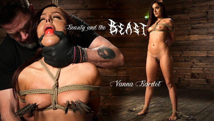 [Hogtied(Kink)] - Beauty in a Cage - A Humiliation Scene - Vanna Bardot - The Pope