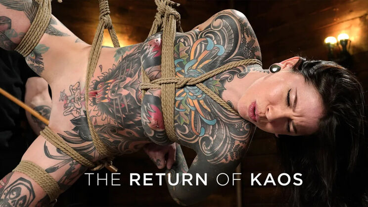 [Hogtied(Kink)] - Krysta Kaos Unleashes Tattooed Temptation - The Pope - Krysta Kaos