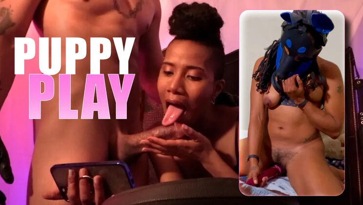 [KinkyBites] - Jasmine And Noire's BDSM Play Caught On Camera By Halo - Jet Setting Jasmine - King Noire - Halo