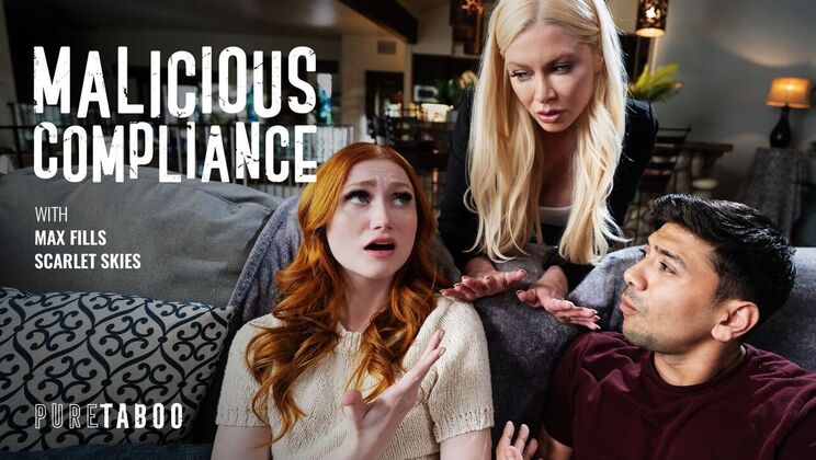 [PureTaboo] - Teen Redhead Gets Fucked in Doggystyle - Scarlet Skies - Max Fills