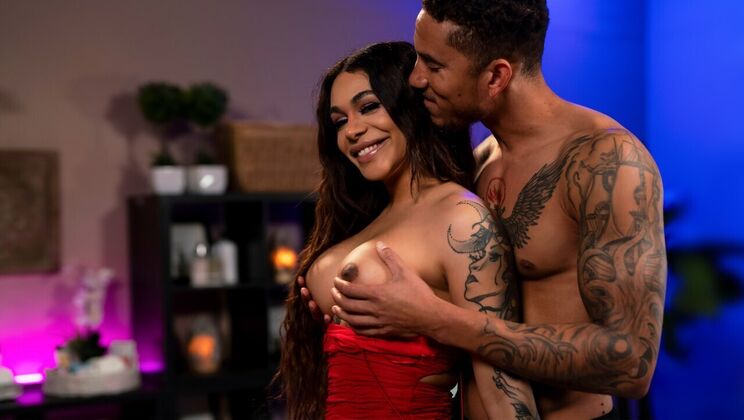 [TransSensual] - Axel Greene Dominates Tattooed TS Eva in Every Position - Eva Maxim - Axel Greene