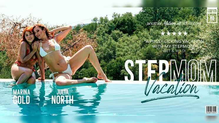 [Mature.nl] - Julia North's Big Nipples and Marina Gold's Small Tits - Julia North - Marina Gold