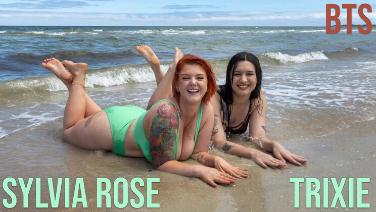 [GirlsOutWest] - Beachy Keen: Sylvia Rose & Trixie Get Down - Trixie - Sylvia Rose