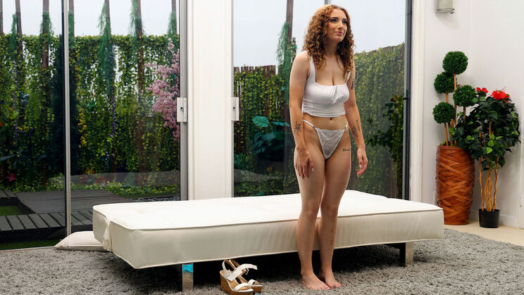 [NetGirl] - Malissa's Naughty Audition - Facial and Deepthroat - Malissa