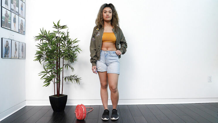 [NetVideoGirls] - Ava's Hot Sex - Doggystyle and Cumshot - Ava