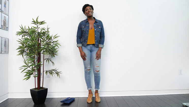 [NetVideoGirls] - Cumshot Casting Kelly - Kelly