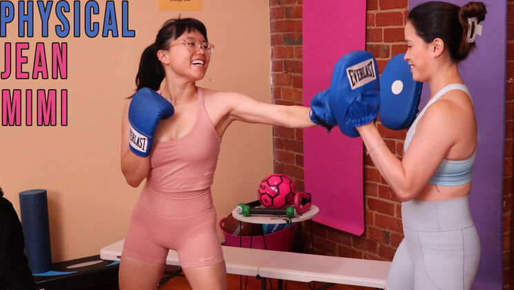 [GirlsOutWest] - Jean Fingers Mimi's Sweet Spot - Jean - Mimi P