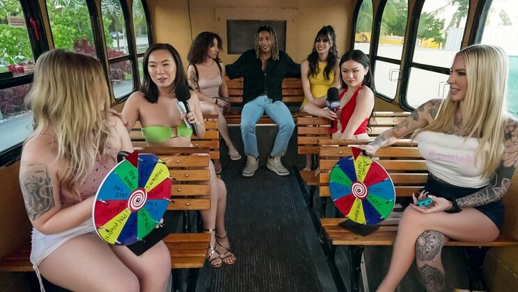 [MoneyTalks] - Asian and Latina Threesome in Public - Lulu Chu - Kira Perez - Kimmy Kimm - Krissy Knight - Ari Alectra - Derek Savage - Cassidy Luxe