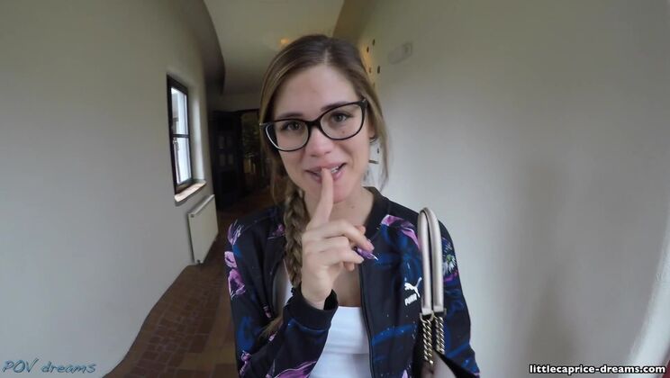 POV Blowjob with Little Caprice and Marcello