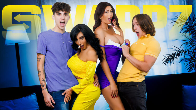 [MomSwap] - Spanking Sensations with Abi James - Lola Pearl - Dylan Ledger - Abi James - Axel Haze