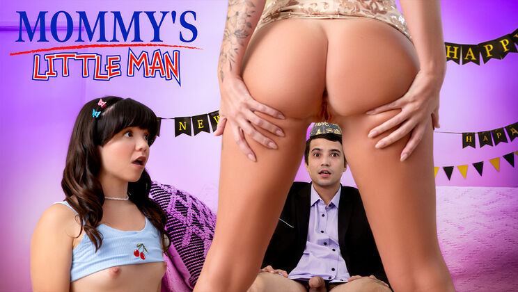[Mommy’sLittleMan] - Asian MILF and Teen in Steamy Threesome Action - Ricky Spanish - Mochi Mona - Annie King