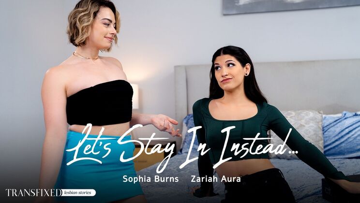 [Transfixed] - Intimate Invitation: Big Tits and Blonde Delights - Sophia Burns - Zariah Aura