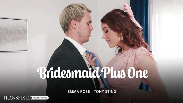 [Transfixed] - Kissing and Rimming with Redhead Bridesmaid - Emma Rose - Tony Sting