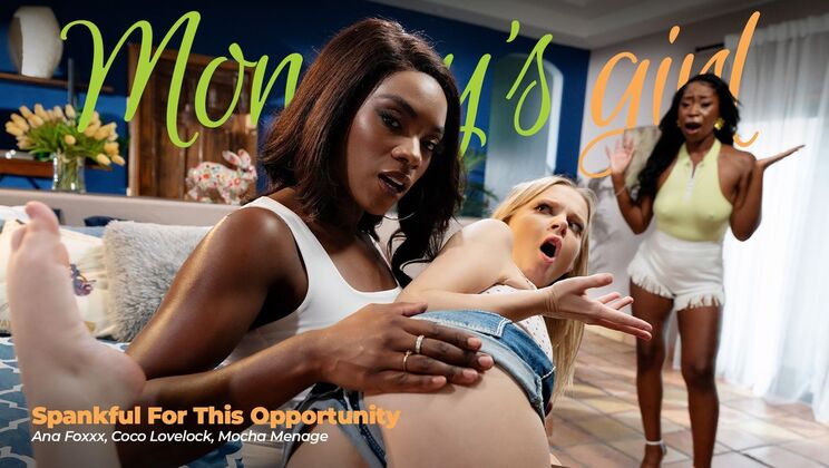 [Girlsway] - Fingering and Spanking in Steamy Threesome - Ana Foxxx - Mocha Menage - Coco Lovelock