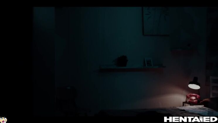 [Hentaied] - Alissa Foxy Gets Covered in Bukkake Under Bed - Alissa Foxy