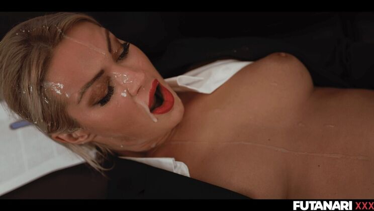 [FutanariXXX] - Cherry Kiss - Horny Businesswoman Masturbation - Cherry Kiss