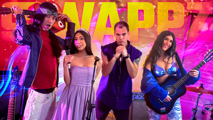 [SisSwap] - Big Cum Load on Brunette - Donatello Devine - Aubry Babcock - Tony Sting - Sona Bella