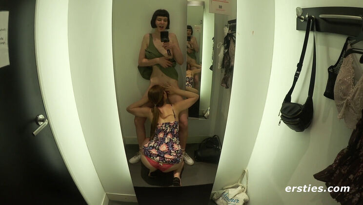 Public Desires: Delfine & Sally's Lesbian Encounter