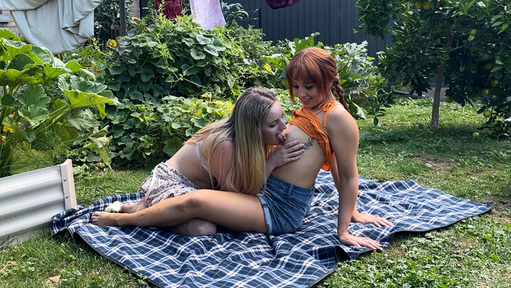 [Ersties] - Doggystyle Lesbian Sex with Piercing - Charlie F. (Ersties) - Nova H. (Ersties)