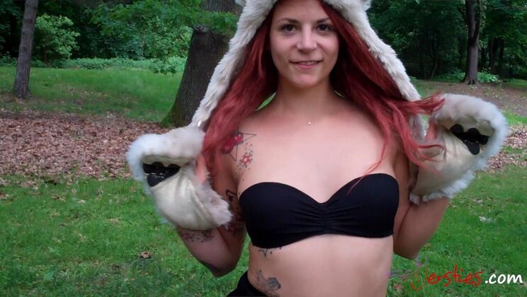 [Ersties] - German Girls Minka & Krissi - Public Striptease - Minka (Ersties) - Krissi (Ersties)