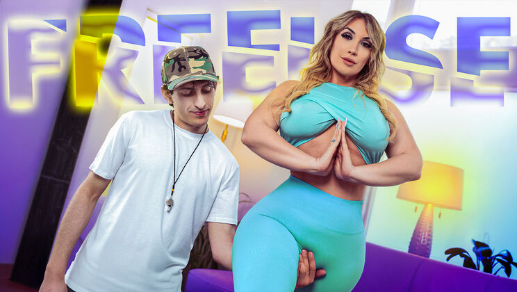 [FreeUseMilf] - Blonde MILF Mia Gets Dirty on Mother's Day - Freeuse & Facial Action - Nick Strokes - Mia James