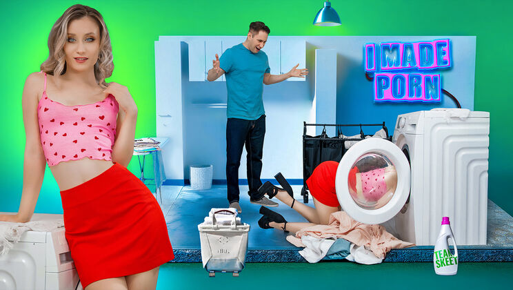 [IMadePorn] - Blonde Teenager in Panties Gets Fucked - Brad Knight - Lily Blossom