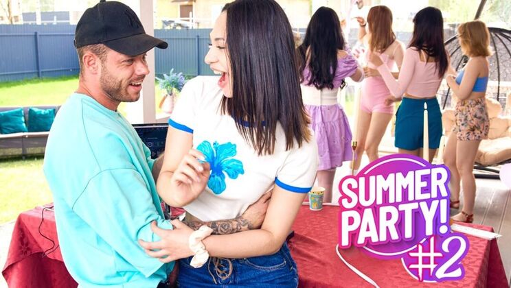 [ClubSweethearts] - Group Blowjob Madness - Summer Party Part 2 - Toni Bill - Virgin Butterfly - Momo Lebons - Iris Murai - Roxy Muray - Ashly Rabbit - Candence Shanti