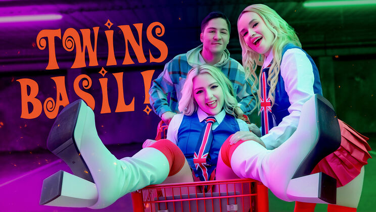 [StepSiblings] - Spank and Play with Twin Beauties! Oh, Behave! - Connor Kennedy - Eva Nyx - Khloe Kingsley