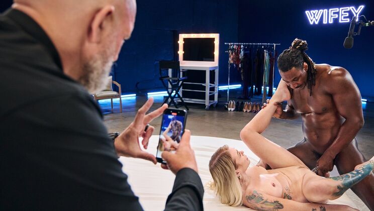 Saint LaRose First Time Reverse Cowgirl with Big Black Cock