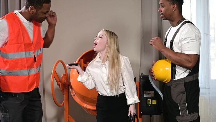 [PornWorld] - Petite Blonde Takes Two Big Black Cocks in Threesome - Jesus Reyes - Darrell Deeps - Haley Spades