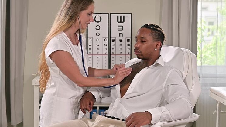 [PornWorld] - Blonde Clinic Nurse Double Team - Jesus Reyes - Darrell Deeps - Kinuski Kakku
