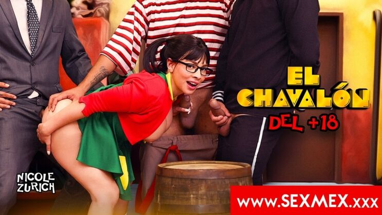 [SEXMEX] - Big Tits Orgy - Mica Spengler Joins The Fun - Nicole Zurich - Lia Tovar - Mica Spengler