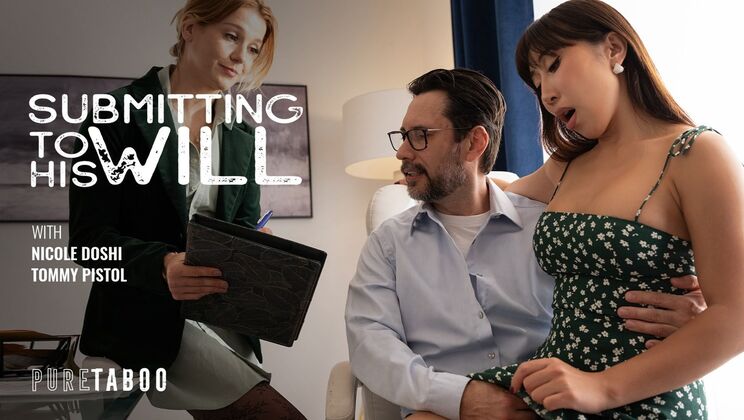 [PureTaboo] - Ass Fingering and Cumshot While Submitting to Dom - Tommy Pistol - Nicole Doshi