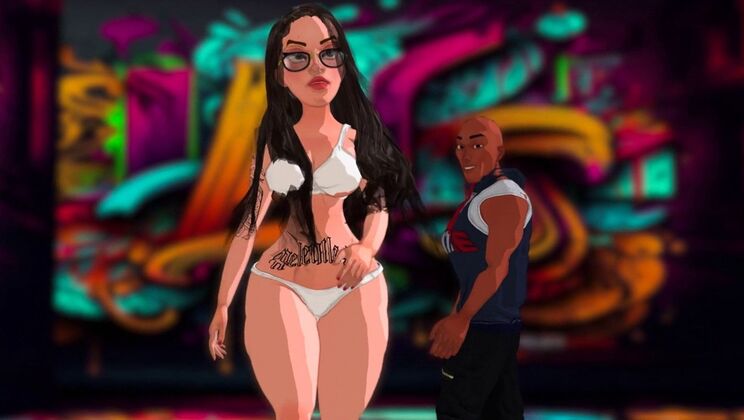 High Heels, Big Cock and Kissing – Intense Adult Animation