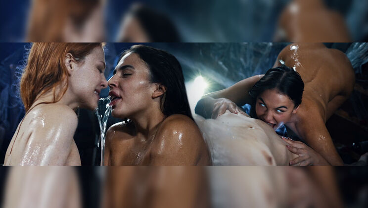 [Parasited] - Lesbian Scissoring and Fetish Masturbation - Clemence Audiard - Milan Cheek - Sofia Rivers