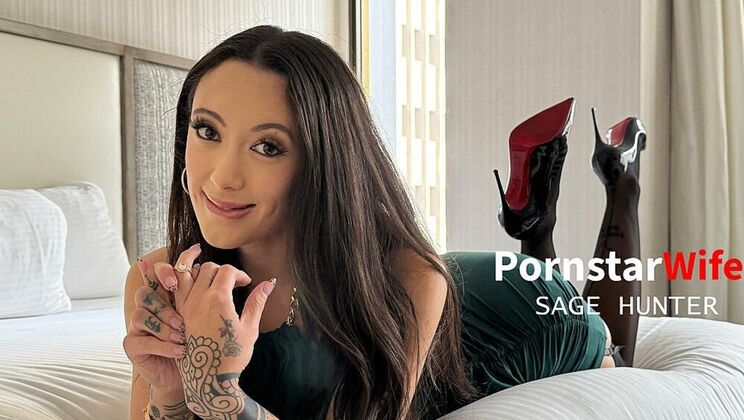 [PornstarWife] - Shaved Pussy Sage Hunter Fucked Doggystyle in Hotel Room - Kyle Mason - Jovan Jordan - Quinton James - Will Pounder - Sage Hunter