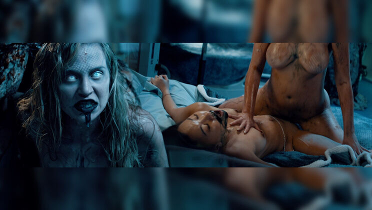 [Parasited] - Innocent Blake Blossom Lesbian with Asian Kimmy Kim Scissoring - Blake Blossom - Kimmy Kim