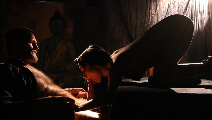 [SinfulXXX] - Full Video: Blowjob, Handjob, Fucking, and Facial - Yanick Shaft - Cara Mella