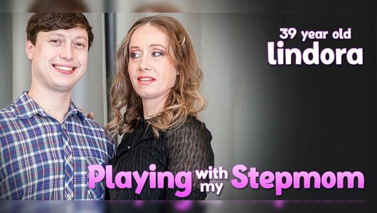 [Mature.nl] - Older Stepmom in Pantyhose Gets Ball Sucking and Hardcore Fucking - Lenny Yankee - Lindora