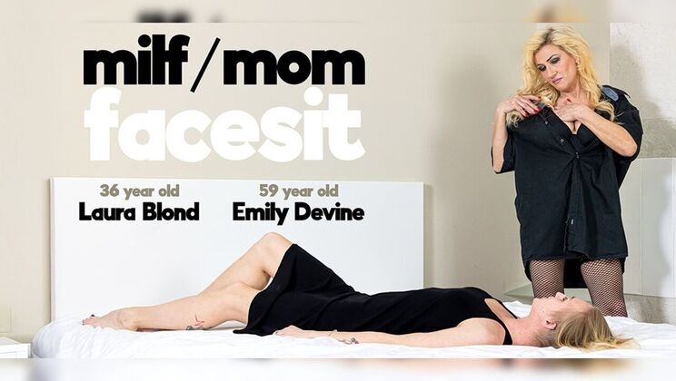 [Mature.nl] - Hot MILF Ass and Facesitting Fetish with Mature Lesbian Moms - Emily Devine - Laura Blond