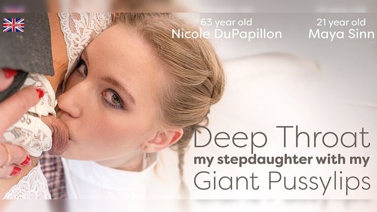 [Mature.nl] - Young stepdaughter gets her pussy deepthroated by horny mature stepmom - Nicole DuPapillon (EU) - Maya Sinn