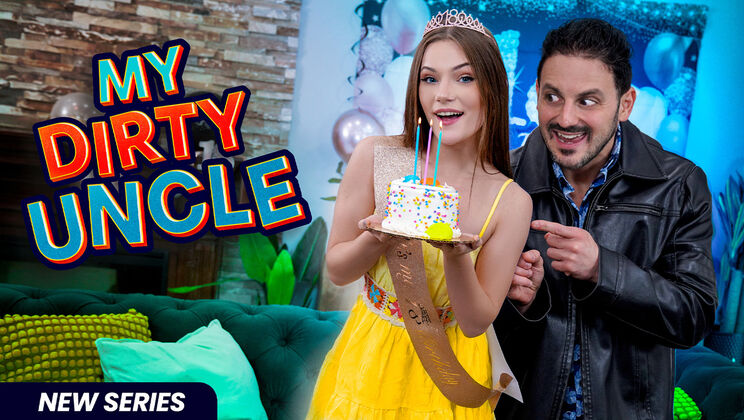 [MyDirtyUncle] - Taboo Family Fun: Braless Niece Fucked Rough in Bathroom