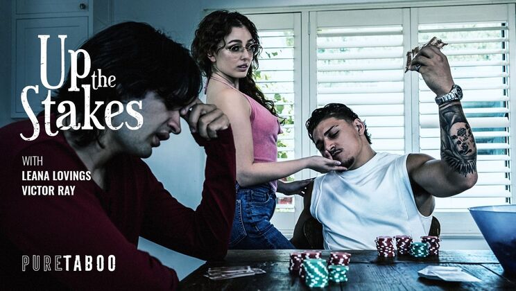 [PureTaboo] - Glasses-Wearing Leana Lovings Gets Deepthroat - Leana Lovings - Victor Ray