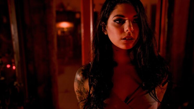 [DigitalPlayground] - Lesbian Cheating Fantasy with Feet and Pussy Licking - Gina Valentina - Romi Rain