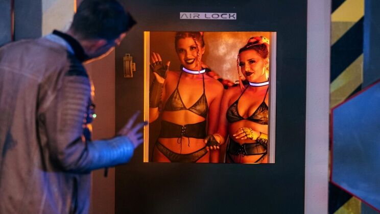 [DigitalPlayground] - Danny D Joins Lesbian Sex for Hardcore Ass Fingering - Danny D - Emily Woods - Ruby Sims