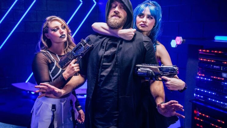 [DigitalPlayground] - Young Women 20-29: Intimate Lesbian Kissing and Scissoring - Jewelz Blu - Kayley Gunner