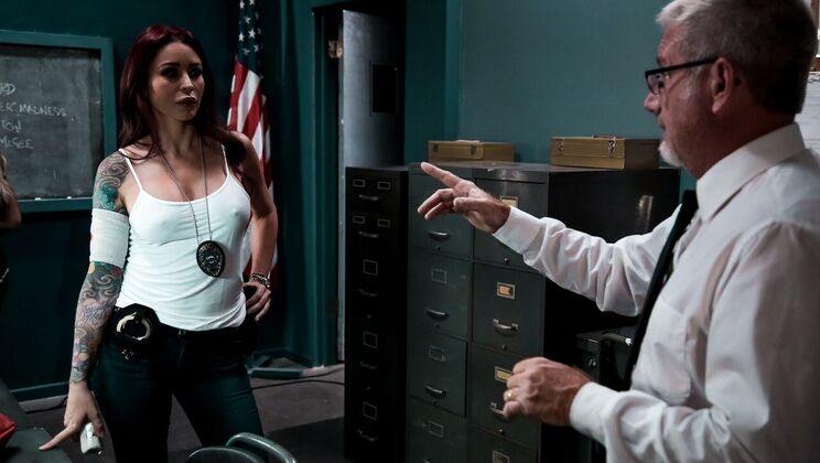 [DigitalPlayground] - Natural Tits Cowgirl Riding with Derrick Pierce - Whitney Wright - Derrick Pierce