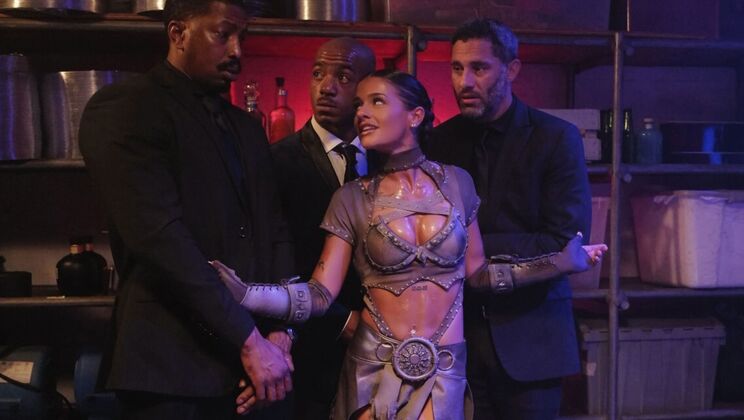 [DigitalPlayground] - Brunette Takes Multiple Cum Loads on Face and Mouth - Isiah Maxwell - Damon Dice - Ryan Reid - Mazee